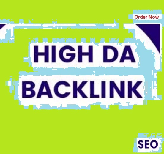 High DA backlink service