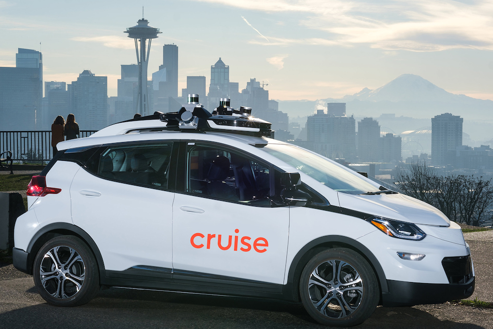 Cruise self-driving car