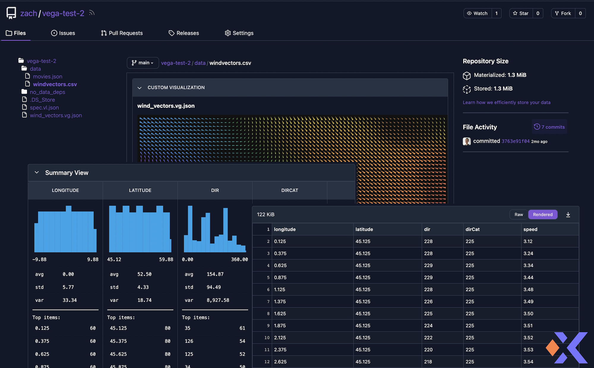 XetHub product screenshot